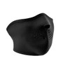 Black Neoprene Half Face Mask