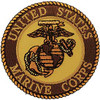 USMC Logo Desert Patch