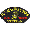 Marine Iraqi  Veteran Patch