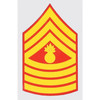 Marine Corps Gunnery Master Sergeant Rank Decal