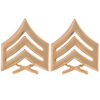 SGT Sergeant Gold Chevrons 