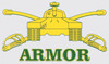 US Army Armor Decal
