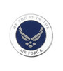 My Son Is In The Air Force Pin - Gold Plated
