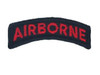 Airborne Tab Red on Black