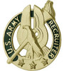 US Army Recruiter Gold Badge
