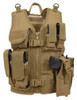 Kids Coyote Elite Tactical Cross Draw Vest with Holster