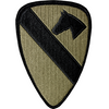 Cavalry Division Scorpion Patch with Fastener