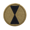 7th Infantry Division Scorpion OCP Patch with Fastener