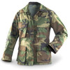 US GI Military Issue Used Woodland Camo BDU Shirts