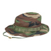 Woodland Camo 100% Cotton Ripstop Boonie Hats