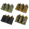Condor Molle Triple 5.56 & Pistol Kangaroo Mag Pouch