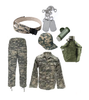 Kids Army Digital Ranger Costume With Ball Cap