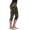 Woodland Camo Workout Performance Yoga Capris