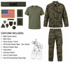 Adult Woodland Digital Camo Costume
