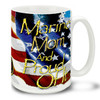 Marines Mom and Proud - 15oz. Mug