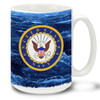 United States Navy Crest - 15oz. Mug
