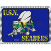 USN Seabees Sticker