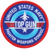 Top Gun Fighter Weapons School Pilots Patch