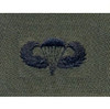 OD Green Sew-on Parachutist Jump Wings Qualification Badge