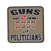 Rust and Politicians PVC Morale Patch