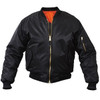 Black MA-1 Flight Jacket