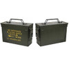 2-Pack US Military Surplus M19A1 .30 Caliber Ammo Can 