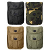 2 Pocket Canvas Ammo Utility Pouch