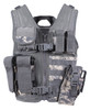 Kids ACU Digital Elite Tactical Cross Draw Vest with Holster