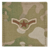 US Air Force 2x2 OCP Scorpion Sew-On Airman Rank