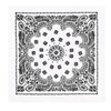 White Paisley Bandana