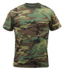 Woodland Camouflage T Shirts