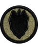 24th Infantry Division Scorpion Patch with Fastener