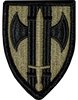 18th Military Police Brigade Scorpion Patch with Fastener