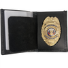 Compact Bi-Fold ID Case With Recessed Badge Cutout - 0002