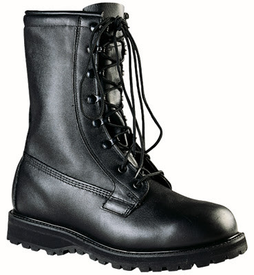 Military Surplus Intermediate Cold/Wet Weather Combat Boot-Black