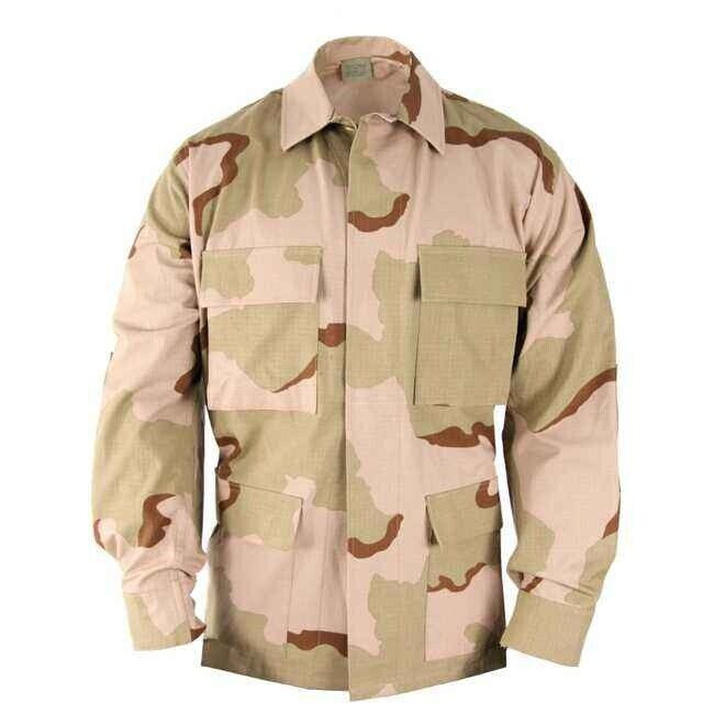 個人装備 Undefeated Desert Camo BDU Shirt 2XL U.S. Issue 6-Color