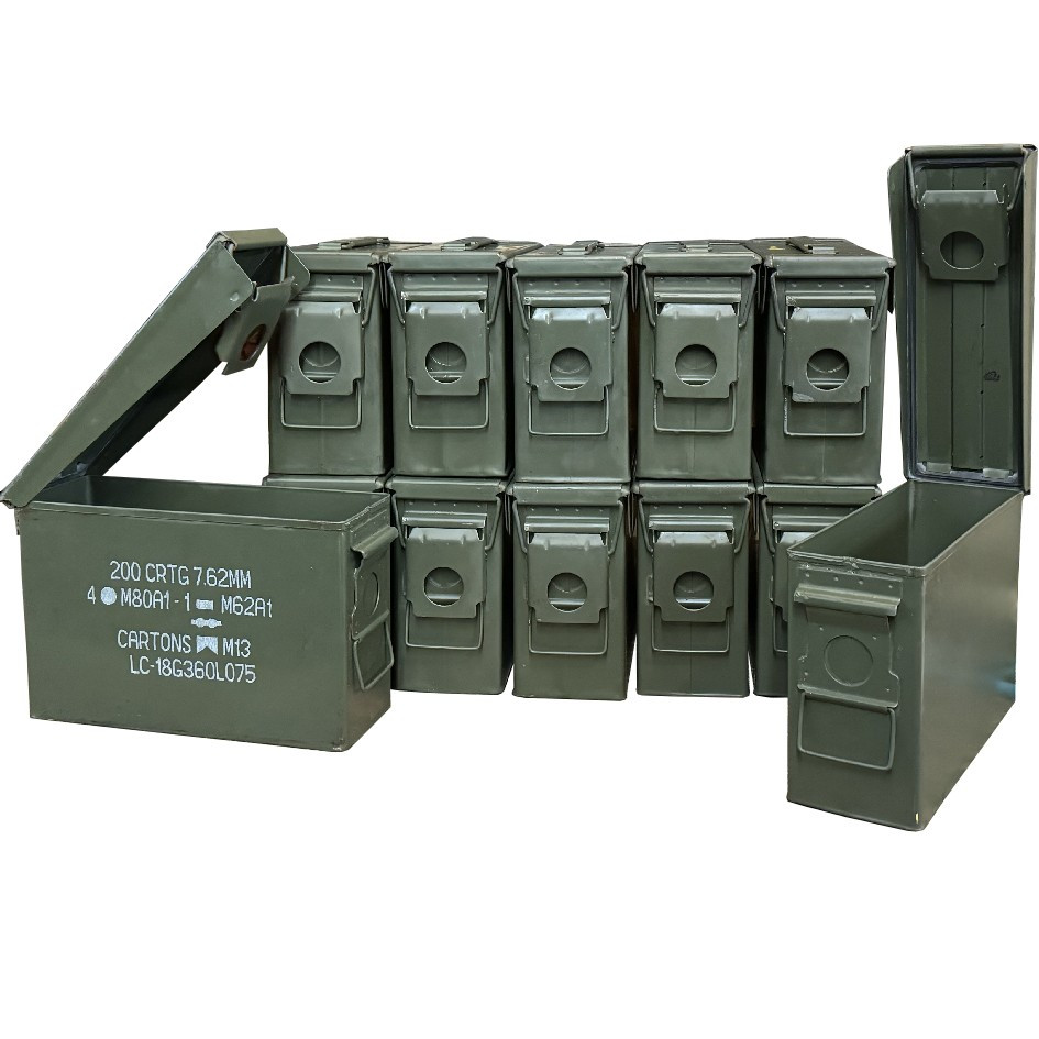 30 Cal Metal Ammo Can | Store Ammo Safely | Army Surplus World
