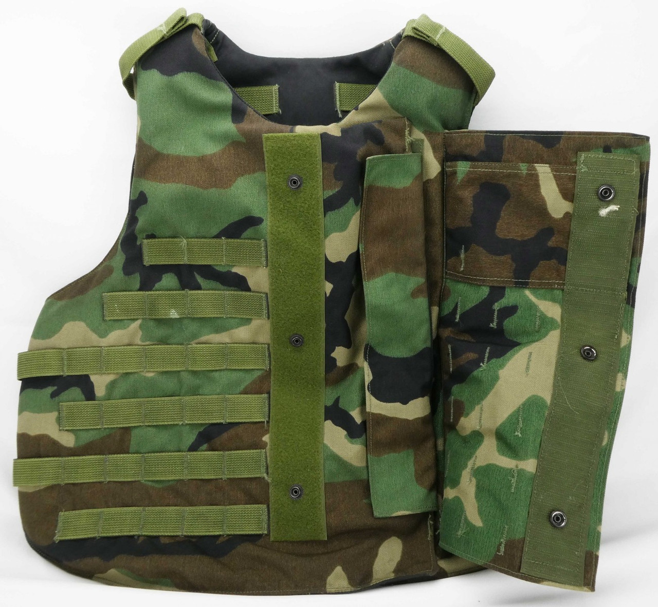 USGI Interceptor Body Armor Vest -Woodland Camo