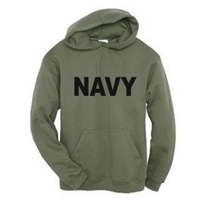 Buy Military Green Navy Hoodie Sweatshirt at Army Surplus World