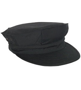 US Black Marine Corps Utility Cover at Army Surplus World