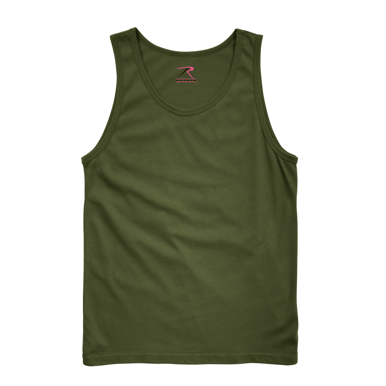 HYKE　OLIVE DRAB　TANK TOP Miltec Olive Green Tank Top at Amazon Men's Clothing store