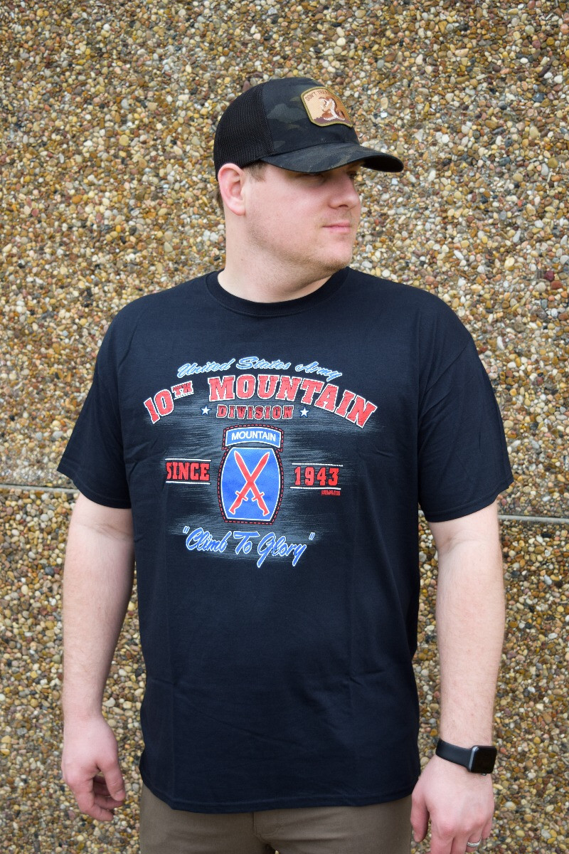 Buy 10th Mountain Division T-Shirt at Army Surplus World