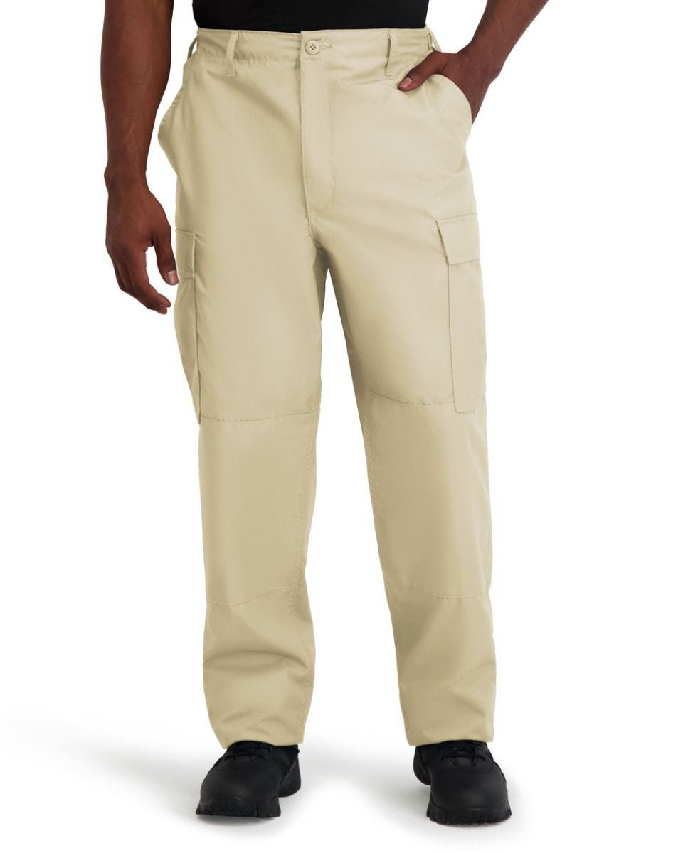 Buy Khaki Poly Cotton Battle Ripstop BDU Pants at Army Surplus World