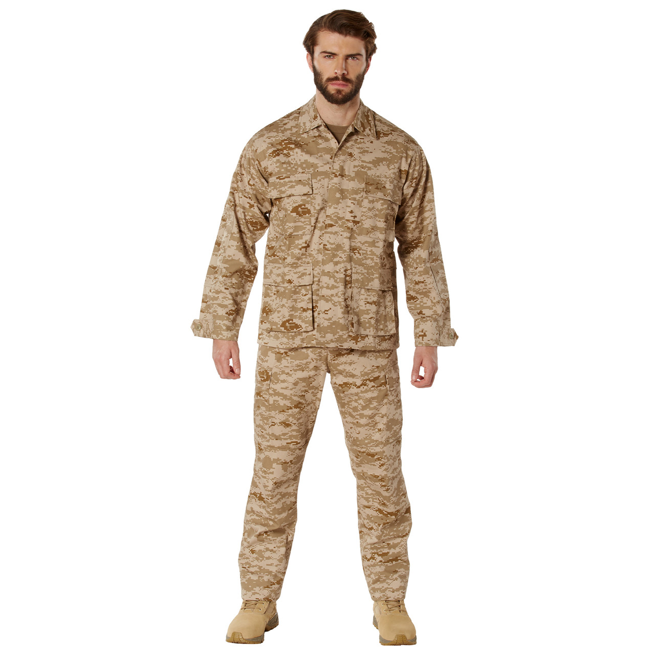 Buy Desert Digital Camo BDU Shirt at Army Surplus World