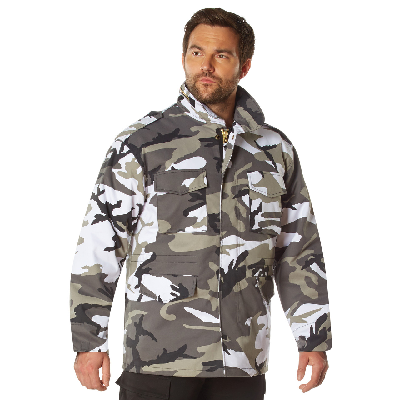 ジャケット・アウター UTILITY HOODED JACKET CAMO M UTILITY HOODED JACKET CAMO M
