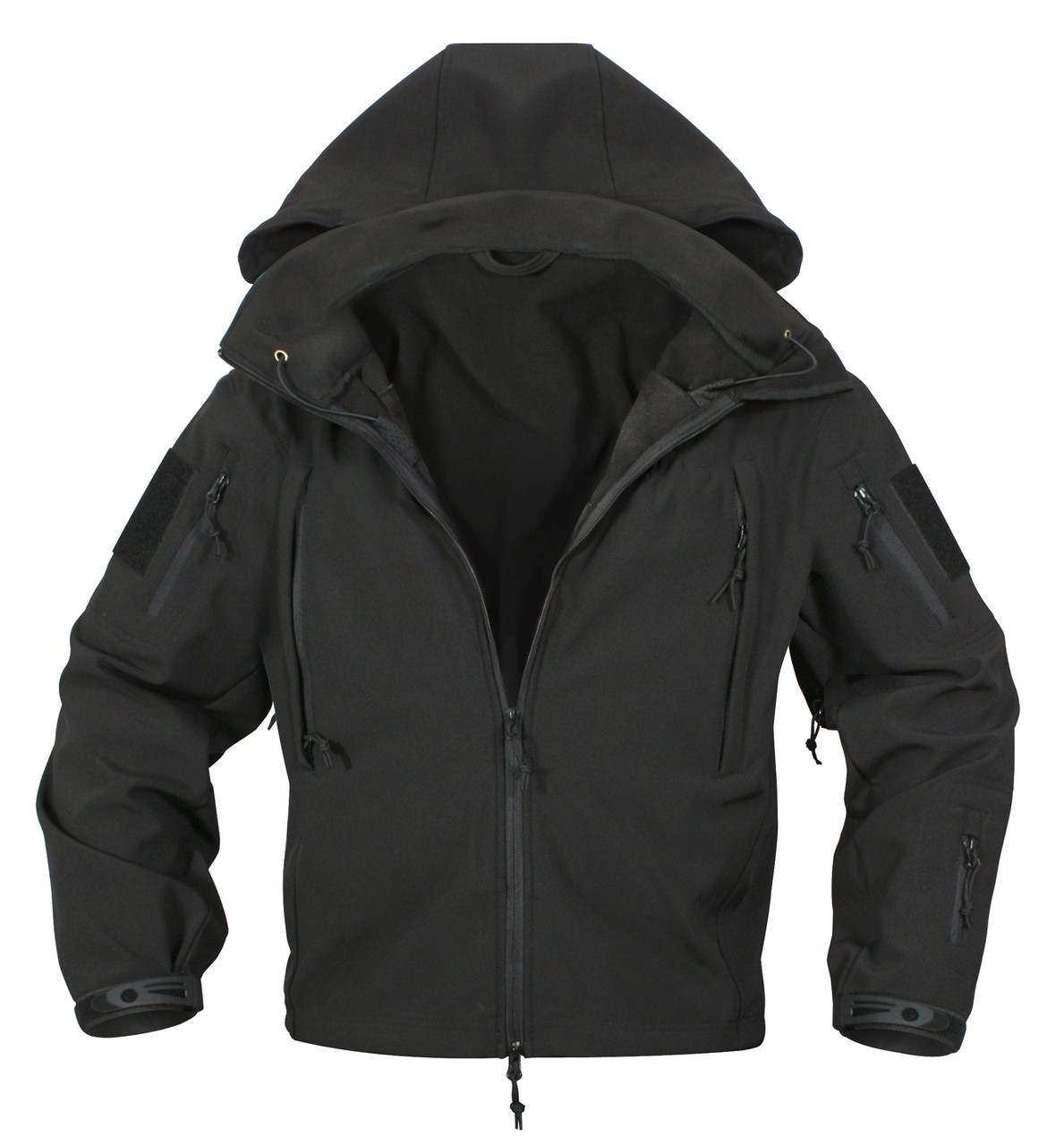 Buy Black Tactical Soft Shell Jacket at Army Surplus World