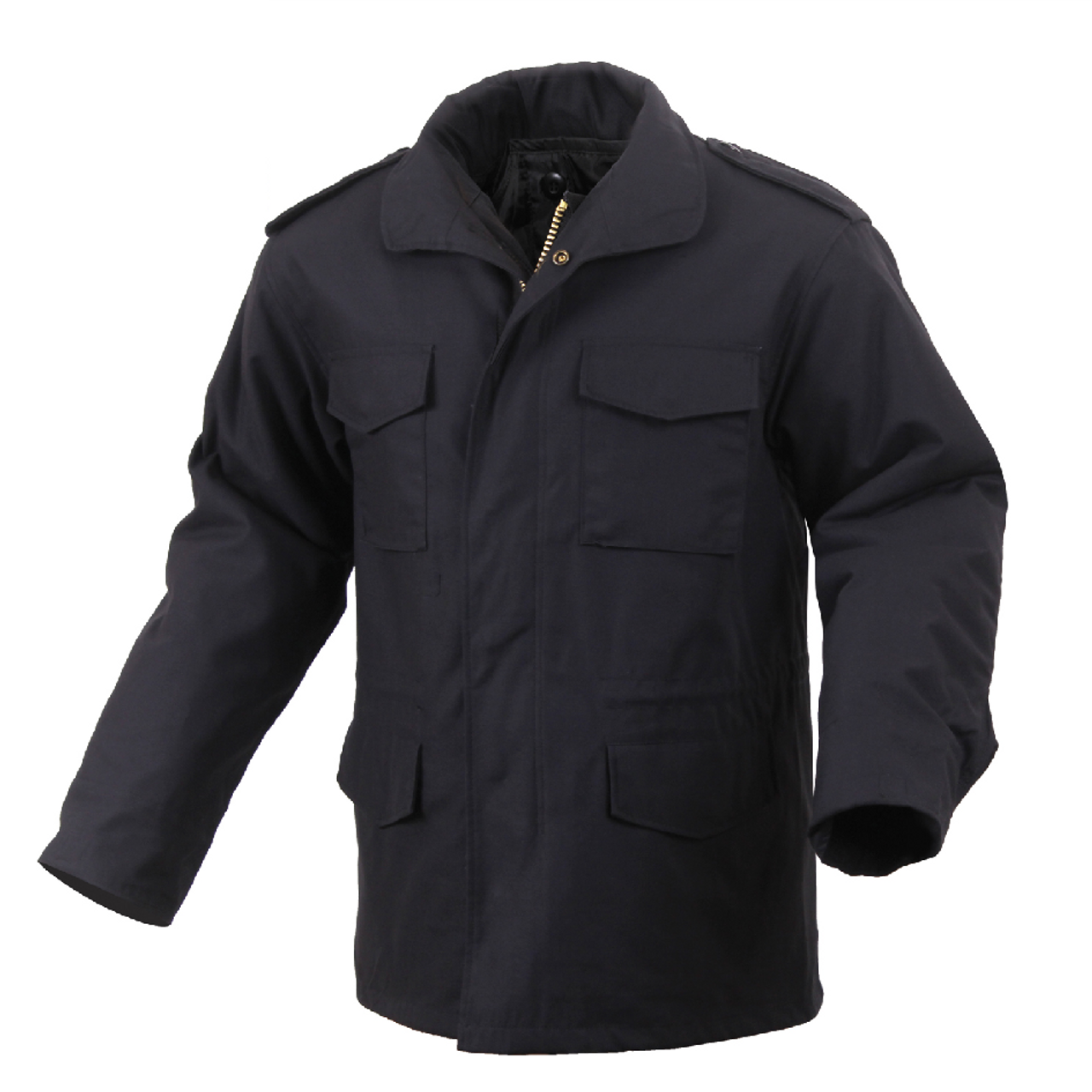 【BLACK MILITARY Vol.6】 M-65 FIELD JACKET Black M65 Field Jacket Fast Shipping Army Surplus World