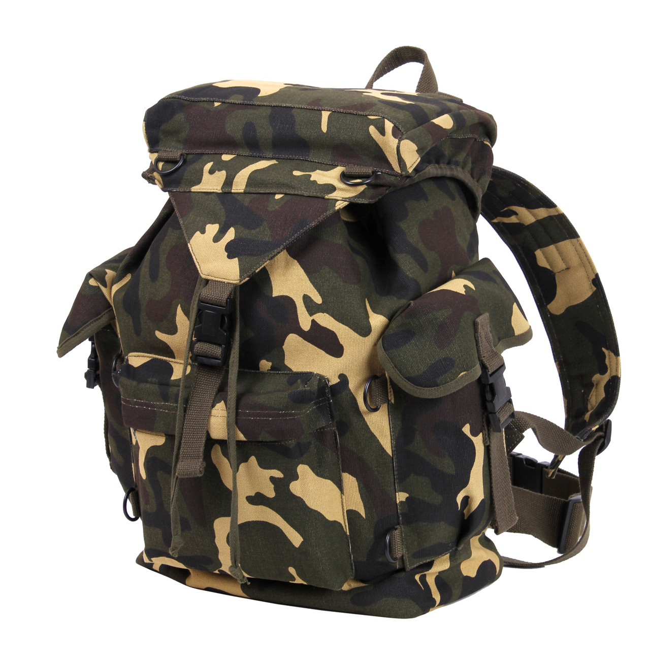 army backpack kids Tactical Molle Bookbag Military Boys Backpack for School, Outdoor, Camping, Black : Sports & Outdoors Included on the flap closure are canvas strap loops so you can attach a tent or sleeping bag while you travel to your next destination Outdoorsman Woodland Canvas Rucksack