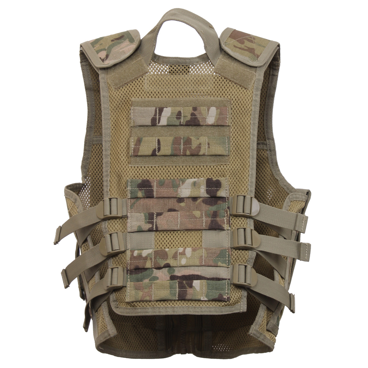 その他 Rothco Tactical Vest PALS Multicam MultiCam Lightweight MOLLE Plate Carrier Vest