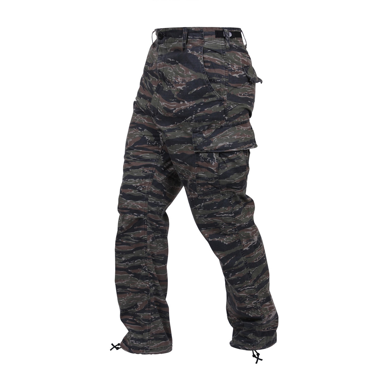 個人装備 Old Military Trousers TIGER STRIPE CAMO VINTAGE US ARMY TIGER STRIPE LRRP LIGHTWEIGHT PATTERN FIELD